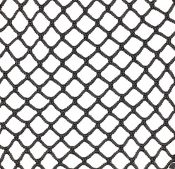 Fototapeta premium rope lattice isolated on white background