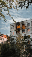 war in the city of Kharkiv