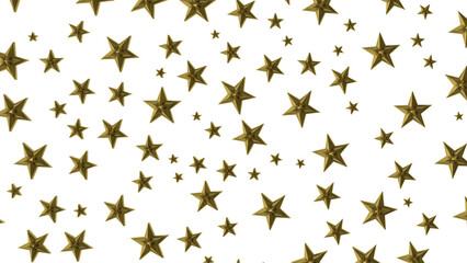 XMAS Stars - golden stars -