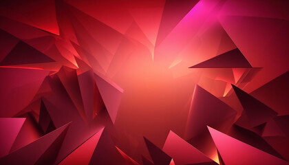Red abstract background AI generated