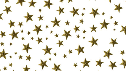 XMAS Stars - golden stars -