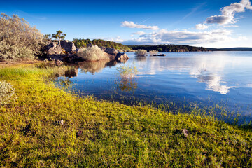 Naklejka premium Embalse de la Cuerda del Pozo