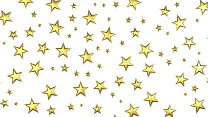 XMAS Stars - golden stars -