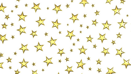 XMAS Stars - golden stars -