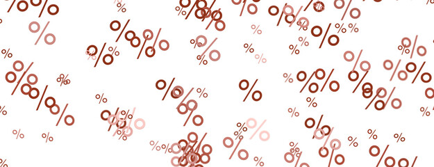 Blurred sale background.