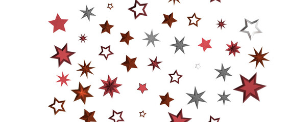 Holiday golden decoration, glitter frame isolated -