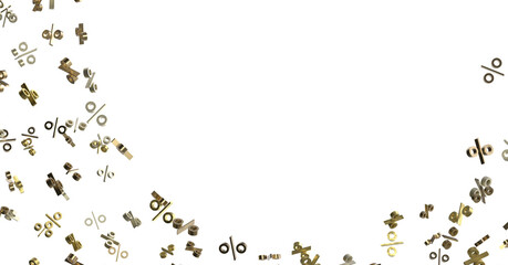 percent sign percentage icon interest rate