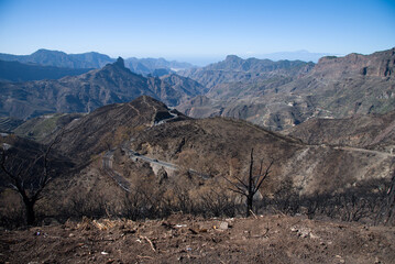 Panoramic view, Gran Canaria, Spain