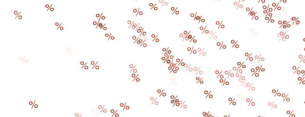 Sales icons floating in the air 3D rendering