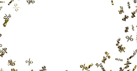 percent sign percentage icon interest rate