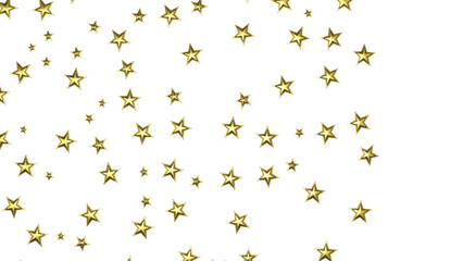 XMAS A gray whirlwind of golden snowflakes and stars. New