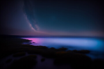 Fototapeta premium rainbow over the ocean