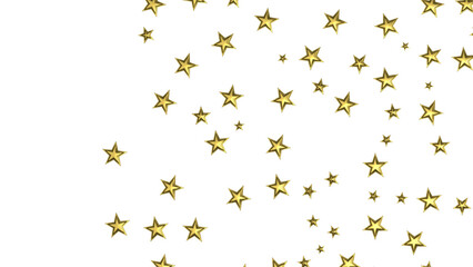 XMAS Stars - Glossy 3D Christmas star icon. Design element for holidays. -