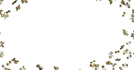 Blurred sale background.