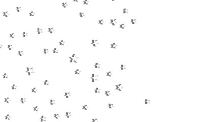 XMAS Festive christmas card. Isolated illustration white background. -