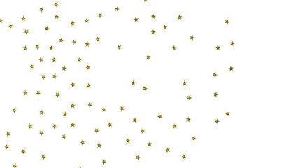 stars. Confetti celebration, Falling golden abstract decoration for party, birthday celebrate,