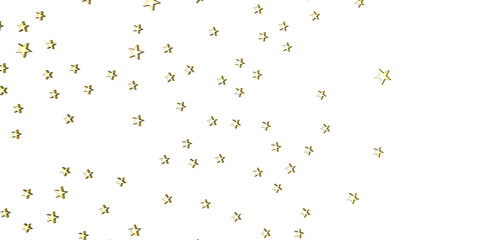 stars. Confetti celebration, Falling golden abstract decoration for party, birthday celebrate,