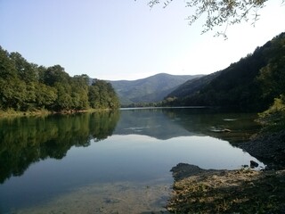 Fototapeta na wymiar Drina river 