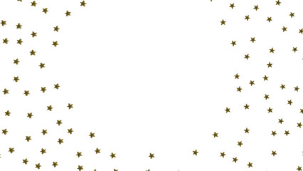 stars. Confetti celebration, Falling golden abstract decoration for party, birthday celebrate,