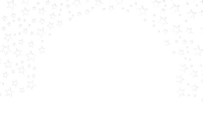 XMAS stars background, sparkle lights confetti falling. magic shining Flying christmas stars on night