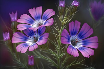 Obraz premium Beautifull flower in the garden. Generative AI