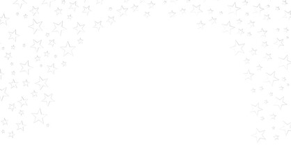 XMAS stars background, sparkle lights confetti falling. magic shining Flying christmas stars on night