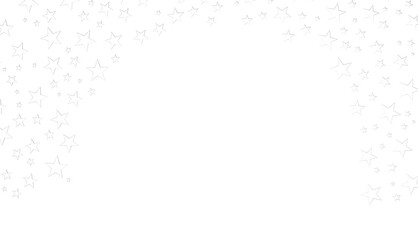 XMAS stars background, sparkle lights confetti falling. magic shining Flying christmas stars on night