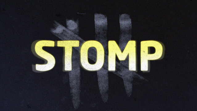 Fast Stomp Grunge Logo