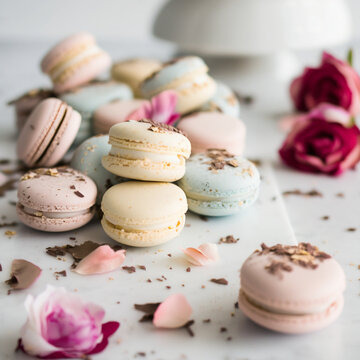 Deliciously Colorful Macarons