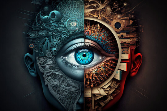 The all-seeing eye. Multiple intelligences. Diversity of skills and abilities. Bilaterality. Creative thoughts and mathematical thoughts. Learning strategies. Study techniques. Generative ai.