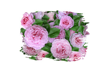 Obraz na płótnie Canvas Flower Sublimation Clipart