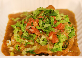 green enchiladas