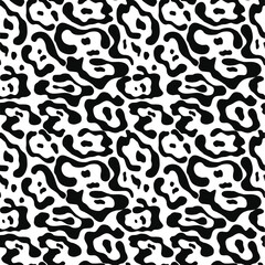 Leopard and jaguar print vector seamless stylish seamless pattern