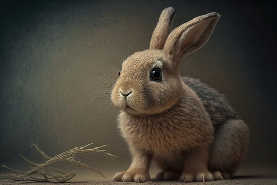Osterhase Hase im Nest Ostern
Generative Ai