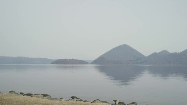 Lake Toya, Japanese nature, time-lapse video, landscape