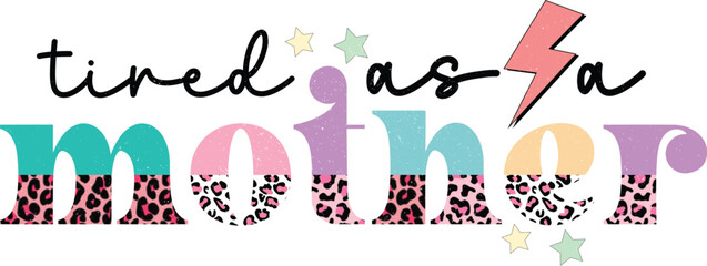 Mama Sublimation Design