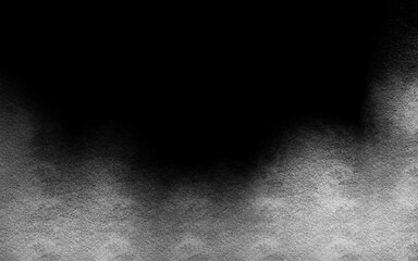 Abstract background with wall or plaster texture, black and white transition. Abstract background. Monochrome texture. Image includes a effect the black and white tones.