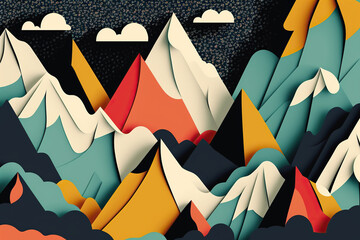 Pattern Mountain color