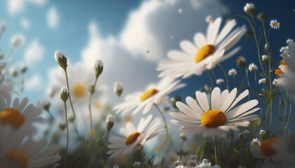 
field of daisies