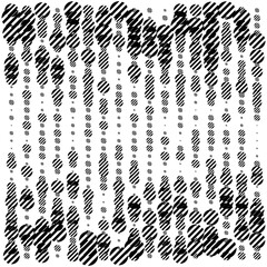 Circles line, halftone random pattern background. Vector illustration.	
