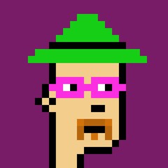 Fototapeta premium Cartoonish Pixelated Man
