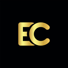 Alphabet Letter BC Logo Design