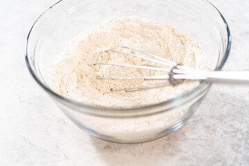Banana cookies with chocolate drizzle