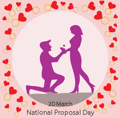 national proposal day is celebrated every year on 20 March.