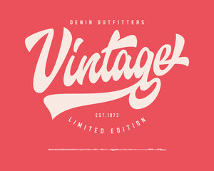 Vintage. Original Brush Script Font with Alternate Characters. Retro Typeface. Vector Illustration.