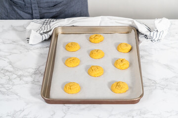 Lemon Cookies with White Chocolate