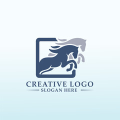 farm and equine horse products logo
