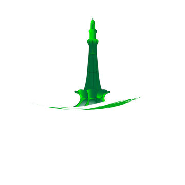 Minare Pakistan 23 march 14 August resolution day independence day design png royality free download illustration 