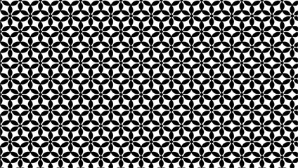 Black and white geometric pattern. Tileable texture background.