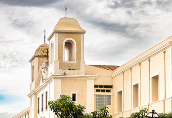 Convento e a Igreja de Nossa Senhora do Carmo. São Luis, MA. - obrazy, fototapety, plakaty